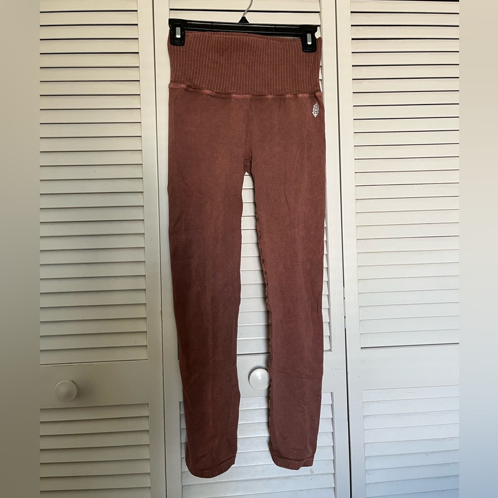 High Rise 7/8 Length Good Karma Leggings Free People Movement